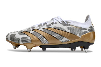 Men's Adidas Predator Elite 25 SG Football Boots - White/Black/Gold