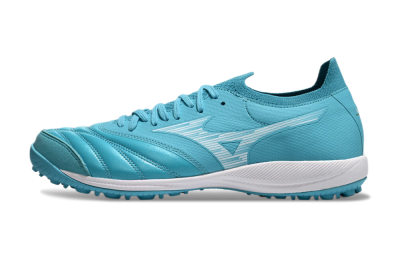 Men's Mizuno Morelia Neo Sala M8 TF Football Shoes - Jade/White