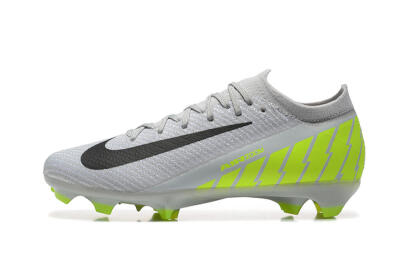Men's Nike Air Zoom Mercurial Vapor 16 Elite FG Football Boots - Grey/Black/Yellow