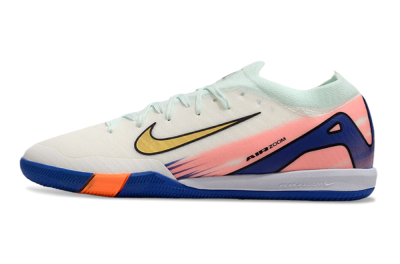 Unisex Nike Air Zoom Mercurial Vapor 16 Elite IC Football Shoes - Jade/Gold/Blue