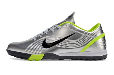 Unisex Nike Zoom Mercurial Vapor 1 Rgn SE TF Football Shoes - Silver/Black/Yellow