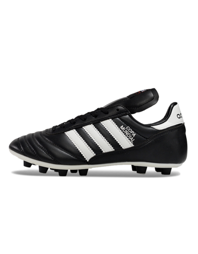 Men's Adidas Mundial Team Astro TF Football Shoes - Black/White