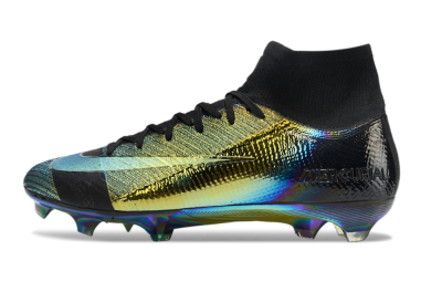 Men's Nike Air Zoom Mercurial Superfly 10 Elite FG Football Boots - Laser/Black/Gold