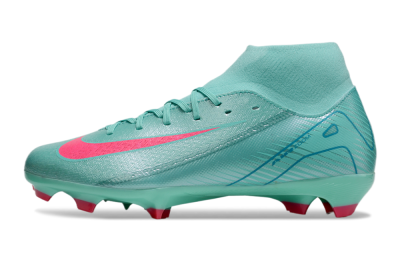 Men's Nike Air Zoom Mercurial Superfly 10 Elite FG Football Boots - Jade/Pink/Blue
