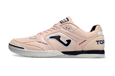 Men's Joma Top Flex IC Football Shoes - Pink/Black/White