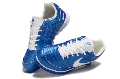 Men's Nike Gota 2 IC Football Shoes - Blue/White