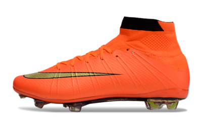 Men's Nike Mercurial Superfly 4 CR7 FG Football Boots - Orange/Yellow/Black