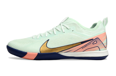 Men's Nike Air Zoom Mercurial Vapor 16 Pro IC Football Shoes - Jade/Gold/Pink
