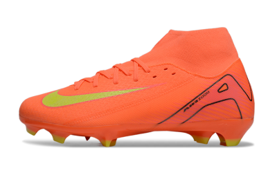 Men's Nike Air Zoom Mercurial Superfly 10 Academy FG Football Boots - Red/Yellow/Black