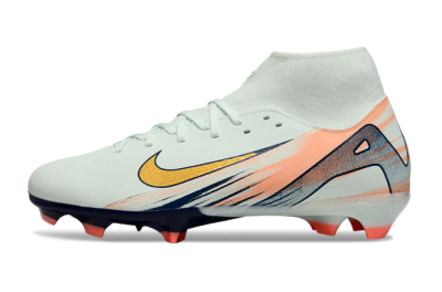 Men's Nike Air Zoom Mercurial Superfly 10 Academy FG Football Boots - Jade/Gold/Pink