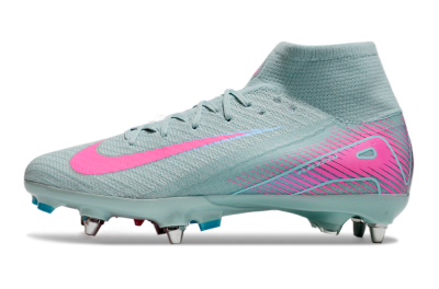 Men's Nike Air Zoom Mercurial Superfly 10 Elite SG Football Boots - Jade/Pink