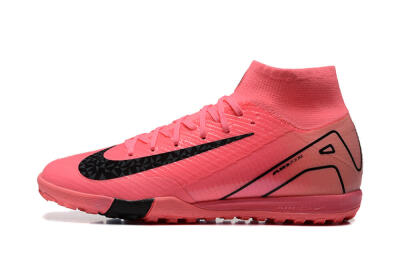 Unisex Nike Air Zoom Mercurial Superfly 10 Elite TF Football Shoes - Red/Black