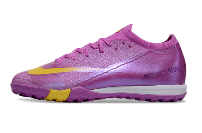 Unisex Nike Air Zoom Mercurial Vapor 16 Elite TF Football Shoes - Purple/Yellow/White