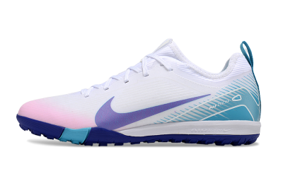 Unisex Nike Air Zoom Mercurial Vapor 16 Pro TF Football Shoes - White/Purple/Pink/Jade