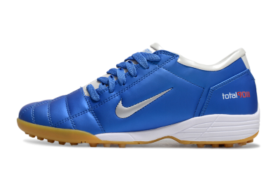 Unisex Nike Total 90 II TF Football Shoes - Blue/White/Brown