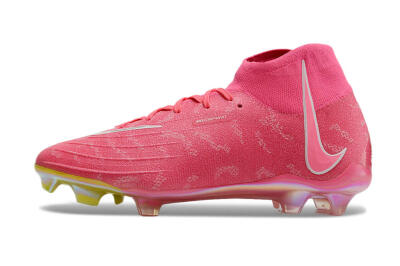 Unisex Nike Phantom Luna Elite FG Football Boots - Pink/White/Yellow