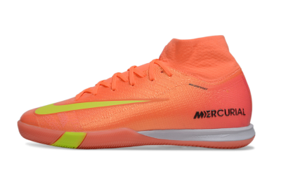 Men's Nike Air Zoom Mercurial Superfly 10 Elite IC Football Shoes - Red/Yellow/Black