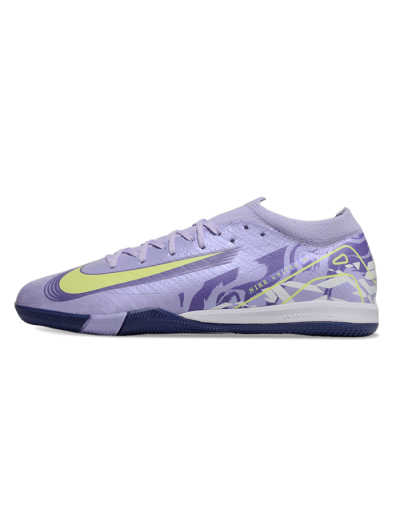 Unisex Nike Air Zoom Mercurial Vapor 16 Elite IC Football Shoes - Purple/Yellow/White