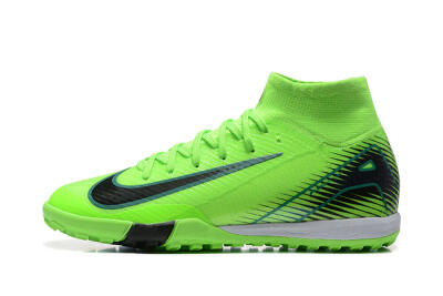 Unisex Nike Air Zoom Mercurial Superfly 10 Elite TF Football Shoes - Yellow/Black/White