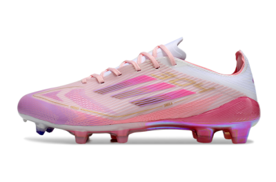 Unisex Adidas F50 Elite 304 FG Football Boots - Pink/Purple/Gold