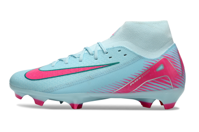 Men's Nike Air Zoom Mercurial Superfly 10 Elite FG Football Boots - Jade/Pink/White