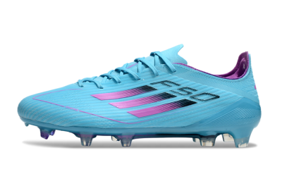 Men's Adidas F50 Elite FG Football Boots - Jade/Purple/Black