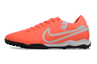 Men's Nike Tiempo Legend 10 Pro TF Football Shoes - Red/White/Black