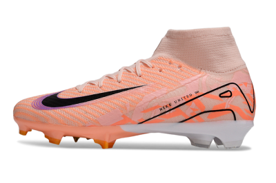 Unisex Nike Air Zoom Mercurial Superfly 10 Elite FG Football Boots - Pink/Black/Purple