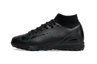 Kids Nike Air Zoom Mercurial Superfly 10 Elite TF Football Shoes - Black/Blue