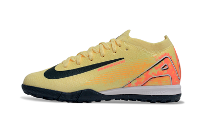 Kids Nike Air Zoom Mercurial Vapor 16 Elite TF Football Shoes - Yellow/Black/Red