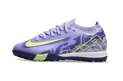 Kids Nike Air Zoom Mercurial Vapor 16 Elite TF Football Shoes - Purple/Yellow