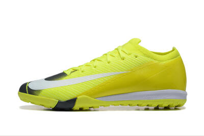 Men's Nike Air Zoom Mercurial Vapor 16 Elite TF Football Shoes - Yellow/Black/White