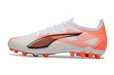 Men's Puma Ultra 5 Ultimate AG Football Boots - White/Red/Black