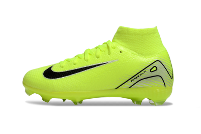 Kids Nike Air Zoom Mercurial Superfly 10 Elite FG Football Boots - Yellow/Black/Silver