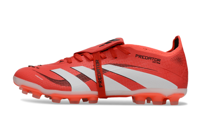 Unisex Adidas Predator Elite Foldover Tongue TF Football Shoes - Red/White/Black