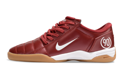 Men's Nike Total 90 II IC Football Shoes - Red/White