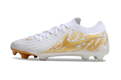 Men's Nike Phantom GX Elite FG Football Boots - White/Gold