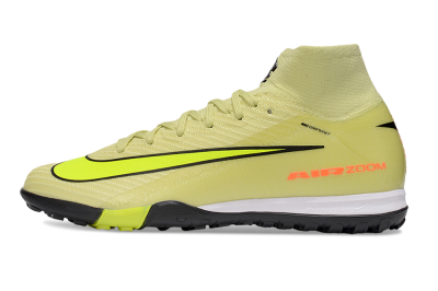 Unisex Nike Air Zoom Mercurial Superfly 10 Elite TF Football Shoes - Brown/Yellow/Black