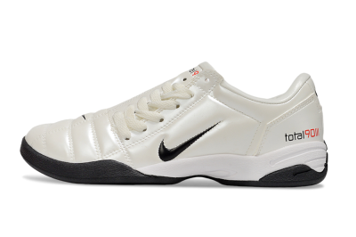 Men's Nike Total 90 II IC Football Shoes - Beige/Black/White