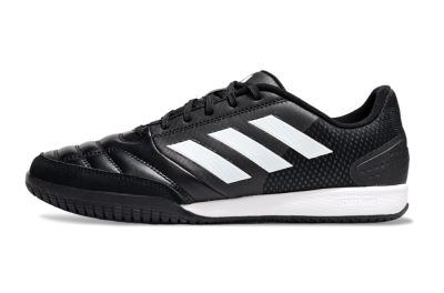 Men's Adidas Top Sala IC Football Shoes - Black/White