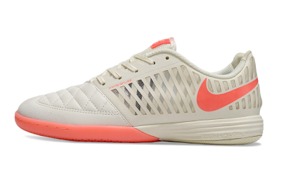 Unisex Nike Lunar Gato 2 IC Football Shoes - Beige/Red