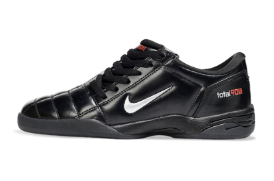 Men's Nike Total 90 II IC Football Shoes - Black/White/Red