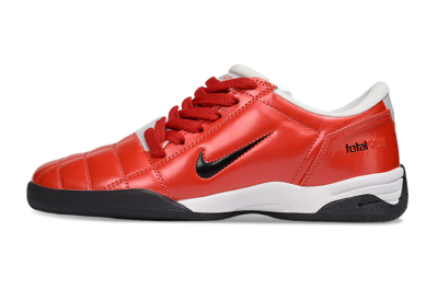 Men's Nike Total 90 II IC Football Shoes - Red/Black/White