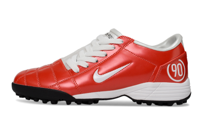 Unisex Nike Total 90 II TF Football Shoes - Red/White/Black