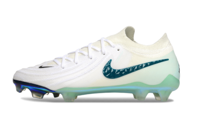 Men's Nike Phantom GX 2 Elite FG Football Boots - White/Black/Jade