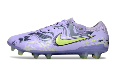 Men's Nike Tiempo Legend 10 Elite FG Football Boots - Purple/Black/Yellow