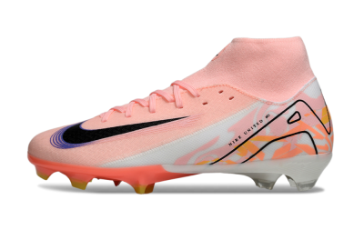Men's Nike Air Zoom Mercurial Superfly 10 Academy FG Football Boots - Pink/Black/Purple