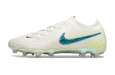 Men's Nike Phantom GX 2 Elite AG Football Boots - Beige/Blue/Gold