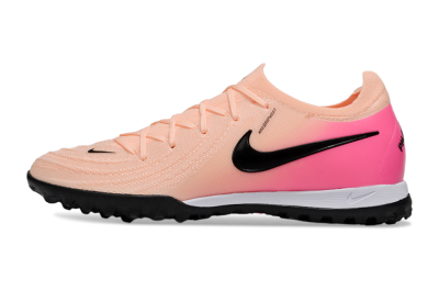 Unisex Nike Phantom GX 2 Elite TF Football Shoes - Pink/Black