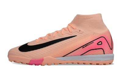 Unisex Nike Air Zoom Mercurial Superfly 10 Elite TF Football Shoes - Pink/Black/Red